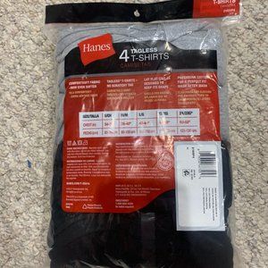 Pack of 4 Hanes Men's XL T-shirts
